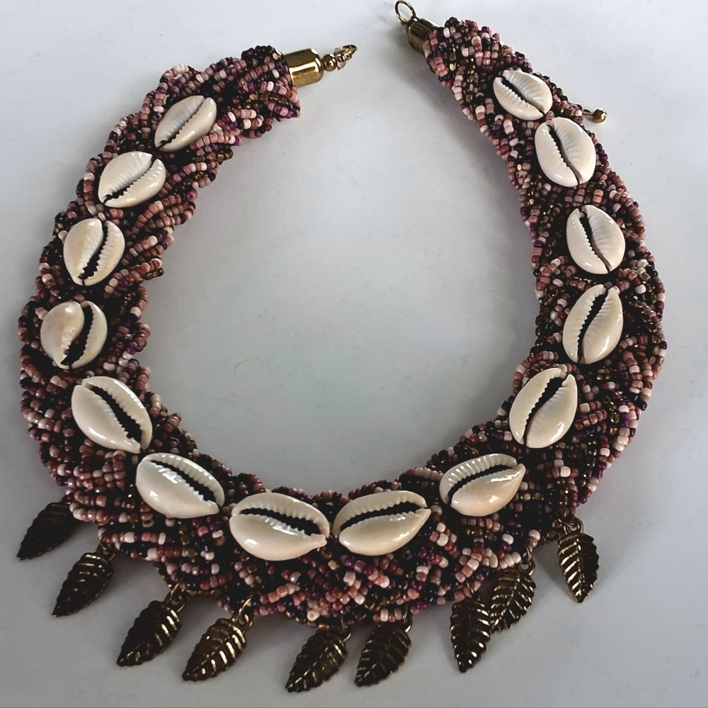 Elegant Purple Beaded Necklace